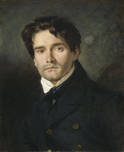 Portrait de Léon Riesener - Ferdinand Victor Eugene Delacroix